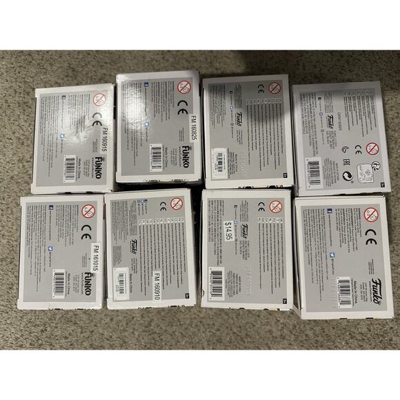 Lot of 8 Harry Potter Funko Pop Dumbledore Voldemort Ron Weasley Neville Minerva - Picture 6 of 7